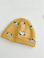 Children's Printed Cotton Ear Protection Hat