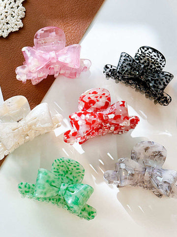 Colorful Bow Bobby Pins