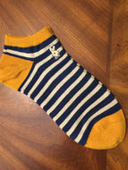 Striped Women's Shallow Mouth Socks