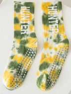 Women's Non-slip Colorful Tie-dye Yoga Socks