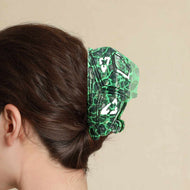 Green Trash Can Shaped Hairpin