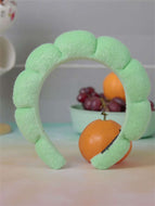 Solid Color Cloud Sponge Headband