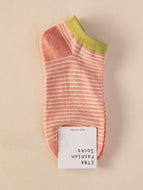 Striped Short Socks for Girl