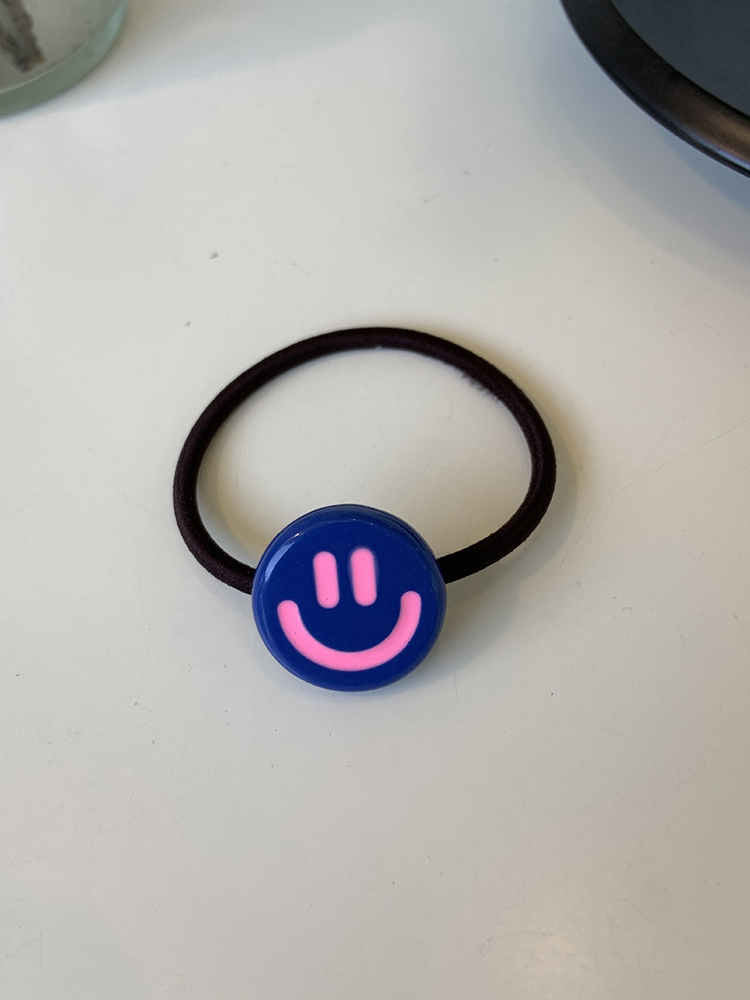 Colorful Cute Smiley Rubber Band