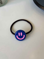 Colorful Cute Smiley Rubber Band