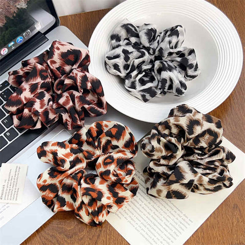 Fashion Leopard Print Hair Tie Rubber Band