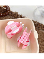 Pink Capybara Animal Hair Clip