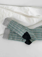 Women's Contrast Color Socks