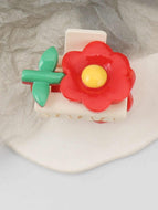 Girls Colorful Flower Hairpin