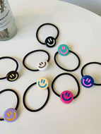 Colorful Cute Smiley Rubber Band