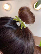 Lily of The Valley Bow Hair Rope Rubber Band