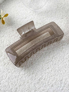 Large Simple Square All-match Hair Clip