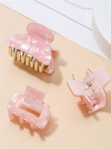 Pink Combination Small Sweet Girl Hair Clip