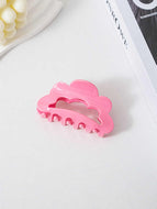 Colorful Cloud Solid Color Hair Clip