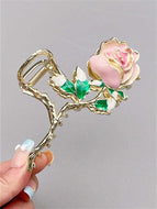 Rose Metal Hairpin  Gift