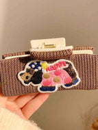 Puppy Square Hair Clip