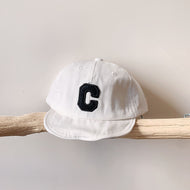 Boys Baseball Cap Soft Brim Alphabet Hat