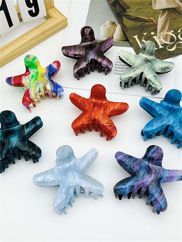 Creative Starfish Hairpin Gift