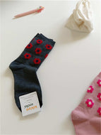 Women's Floral Mid-calf Socks