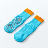 Stitching Yoga Socks Light Color Fitness Non-slip Socks