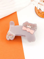 Cute Cartoon Bow Tie Cat Hair Clip