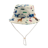 Kids Sea Animal Pot Hat Outdoor Beach Hat