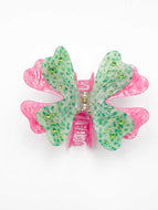 Butterfly Rhinestone Double-layer Hairpin