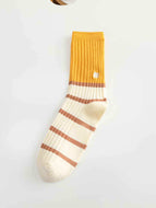 Embroidered All-match Retro Women's Socks