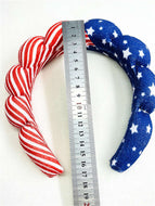 Independence Day Striped Star Headband