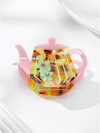 Teapot Shaped Hair Clip for Girls