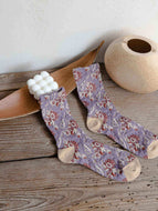 Women's Retro Floral Socks