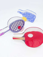 Badminton Table Tennis Racket Cute Hairpin