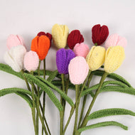 Tulip Weaving Flower Hand-woven Artificial Flowers