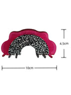 Cantaloupe and Dragon Fruit Jelly Color Large Hairpin