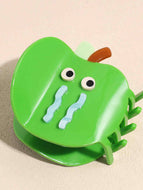 All-match Cartoon Apple Hairpin