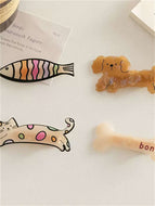 Fun Cat Little Fish Hair Clip