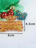 Colorful Candy Christmas Hair Clip