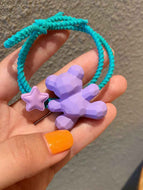 Colorful Bear Hair Rope Rubber Band