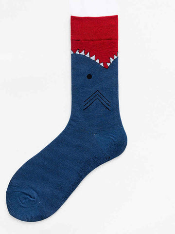 Shark Pattern Unisex Socks