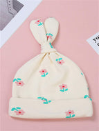 Cute Double-layered Fontanelle Cap for Newborns