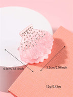 Girls Pink Dot Drill bobby Pin