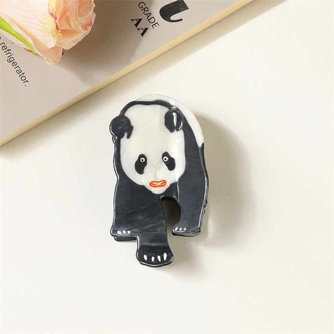 Luminous Cartoon Panda Hairpin