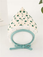 Floral Baby Lace-up Ear Hat