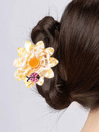 All-match Flower Simple Hairpin