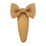 Baby Hairpin- Bow Solid Color