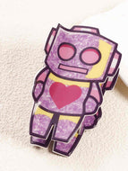 Robot Cartoon Hair Clip