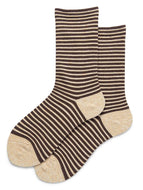 Ten Colors of Striped Socks for Women