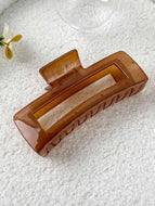 Large Simple Square All-match Hair Clip