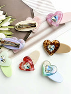 Sweet Heart-shaped Bangs Clip