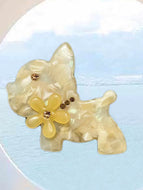 Puppy Flower Hair Clip Hair Accessory